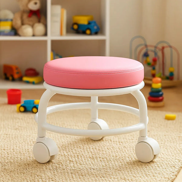 Kids Stool on Wheels
