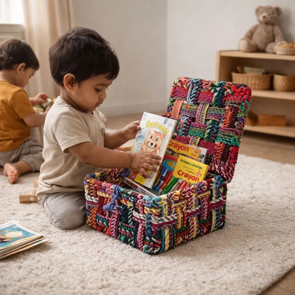 LidLock Cotton Basket