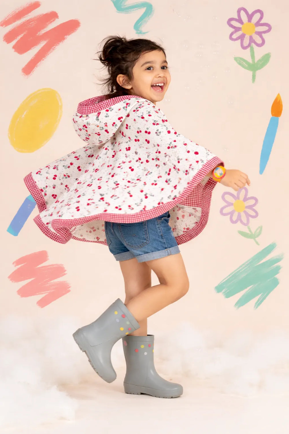 Sweet Berry Poncho