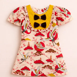 Robin Birdie Print Dress