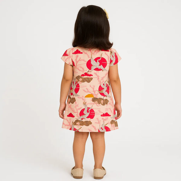 Robin Birdie Print Dress