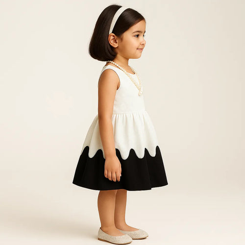 Midnight Frost Party Dress