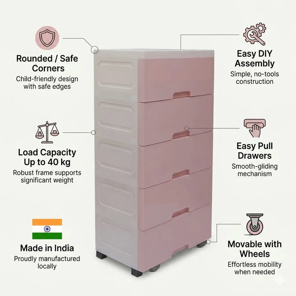 5-Layer Storage Cabinet