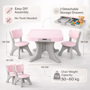 Little Drawers Desk & Chair Set