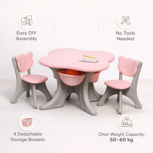 The Basket Buddy Desk & Chair Set