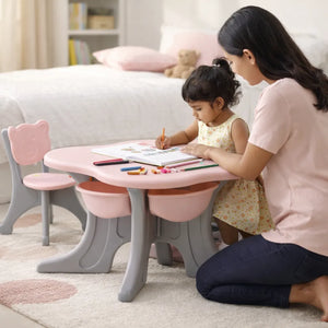 The Basket Buddy Desk & Chair Set