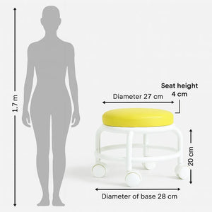 Kids Stool on Wheels