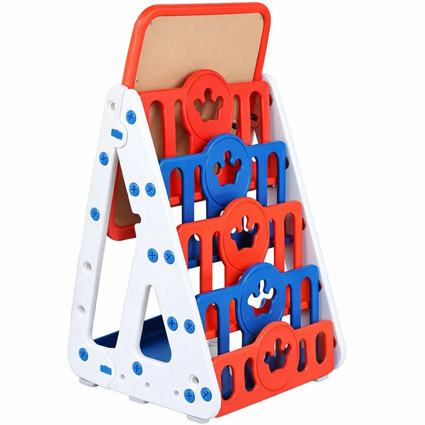 Story & Scribble Book Rack+White Board