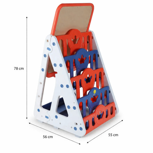 Story & Scribble Book Rack+White Board