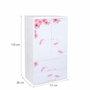Pink Flowers Wardrobe (Small)