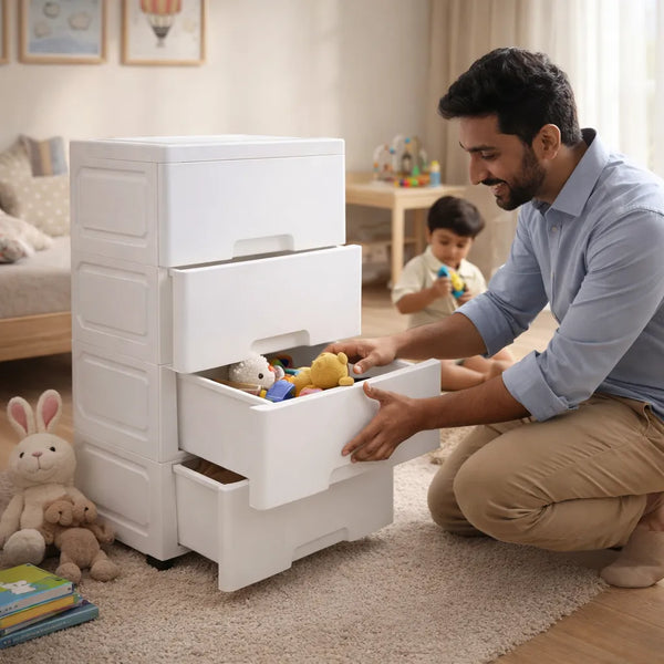4-Layer Storage Cabinet