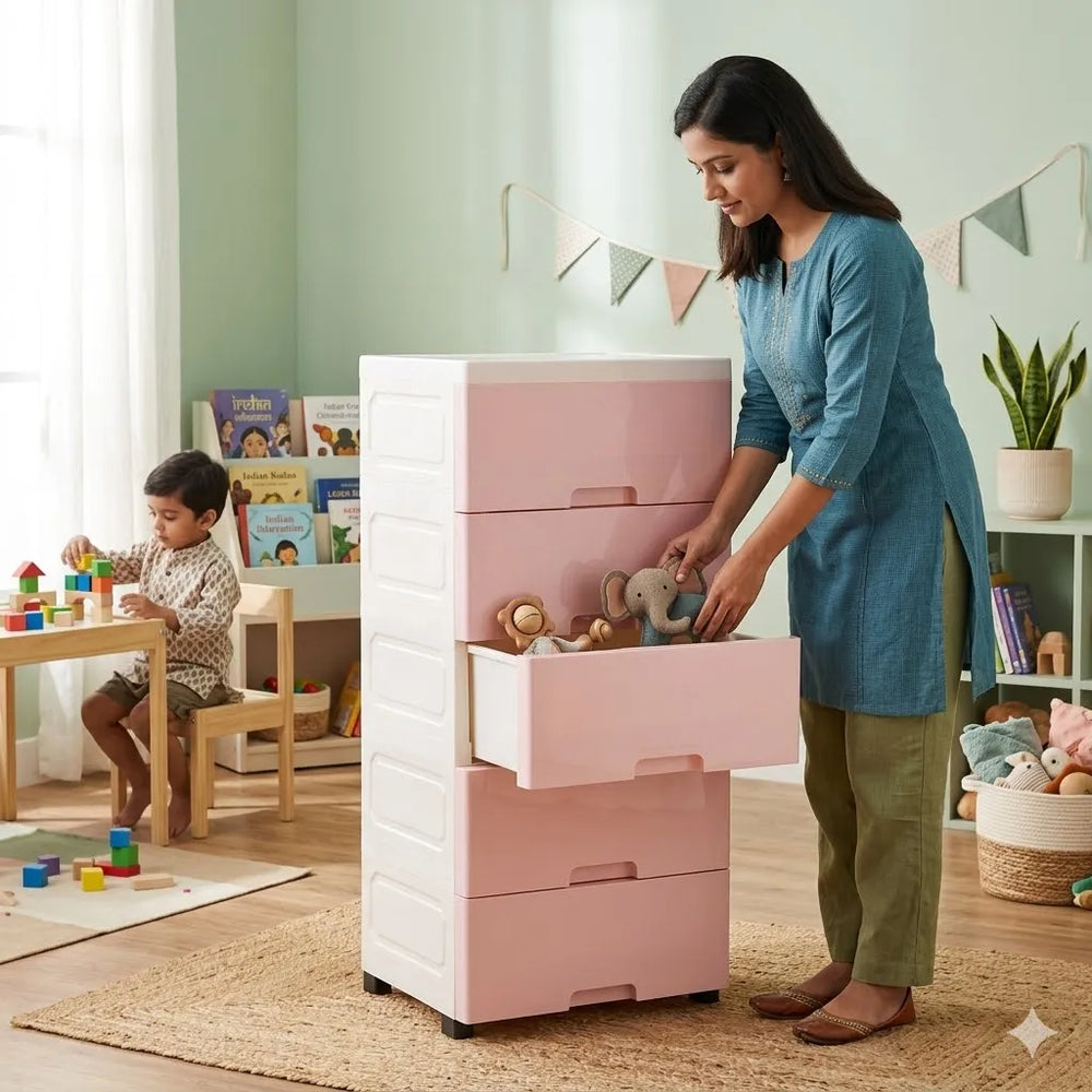 4-Layer Storage Cabinet