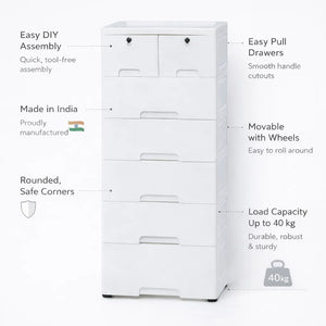 7-Layer Twin Top Organizer