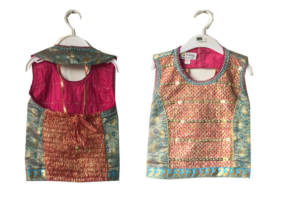 Festive Wear 3 Piece Lehenga Choli Set 2-3 Years