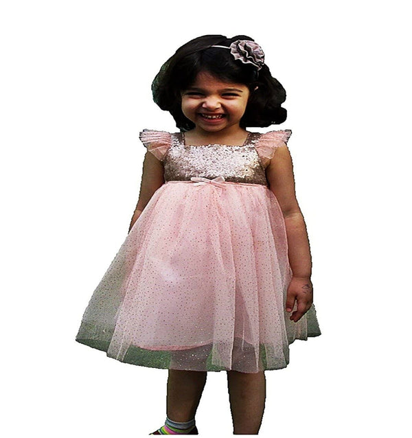 Pink Net Tutu Frock Dress 3-4 Years