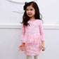Pink Rose Cotton Party Dress 2-5 Years