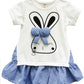 Printed Cotton Party 1 Piece Dress 2-5 Years