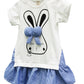 Printed Cotton Party 1 Piece Dress 2-5 Years