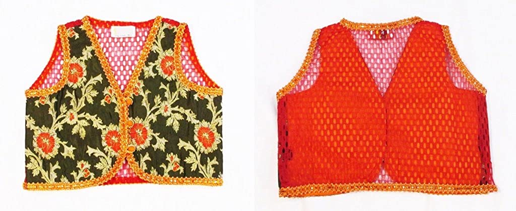 Red Girl's Cotton Salwar Suit 6-7 Years