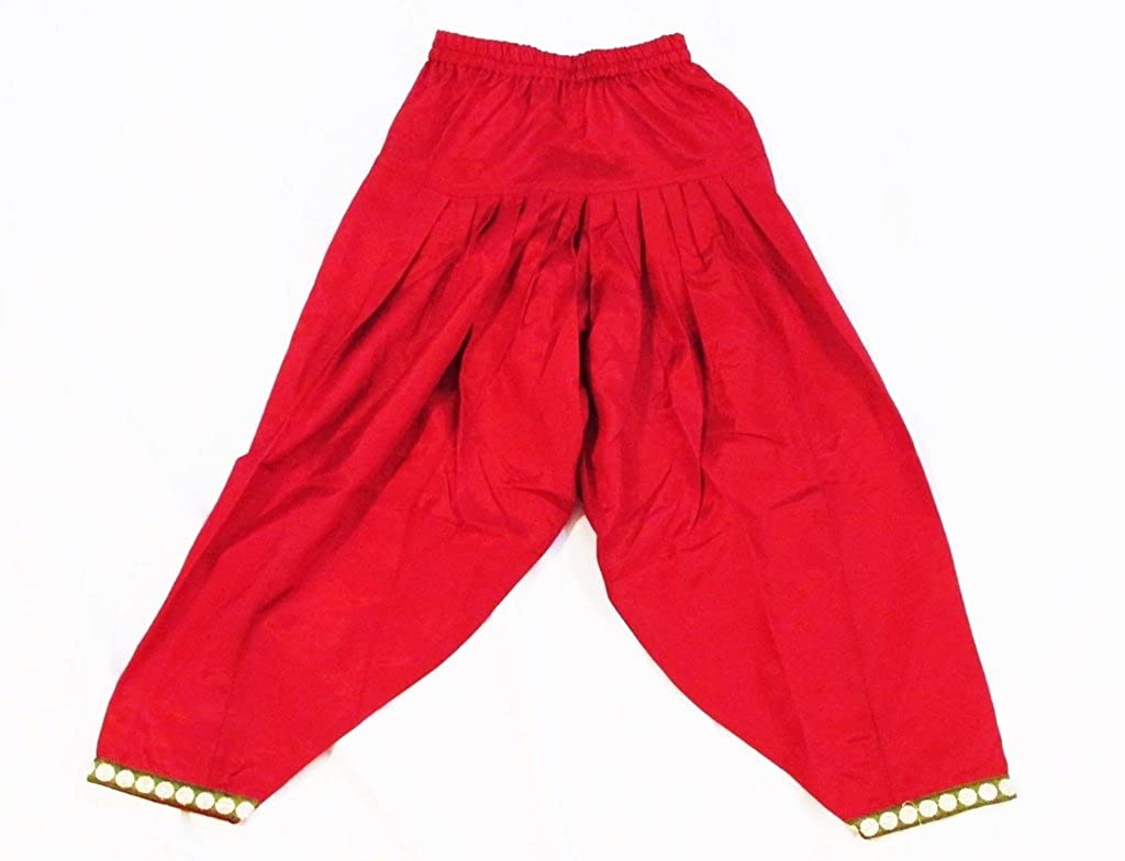 Red Girl's Cotton Salwar Suit 6-7 Years