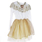 White Net Fairy Party Dress Shimmer 2-6 Years