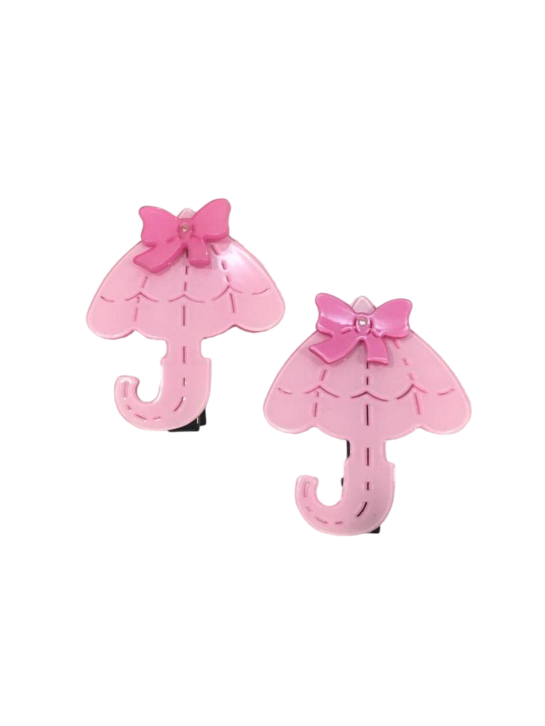 Pink Umbrella Clip