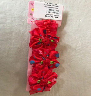 Red Hair Band