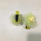 Yellow Glitter Clips