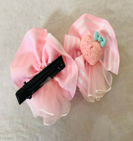 Pink Ribbon Clip
