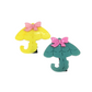 Hair Clip Yellow Green