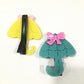 Hair Clip Yellow Green