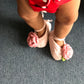 Newborn Baby Handmade Prewalker Booties 3-6 Months