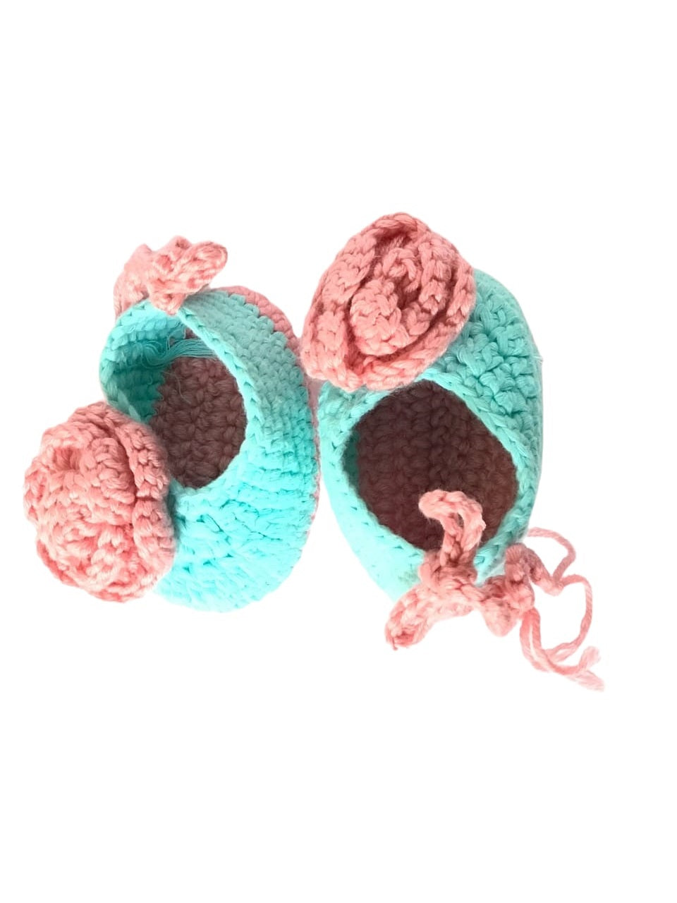 Newborn Baby Handmade Prewalker Booties 3-6 Months