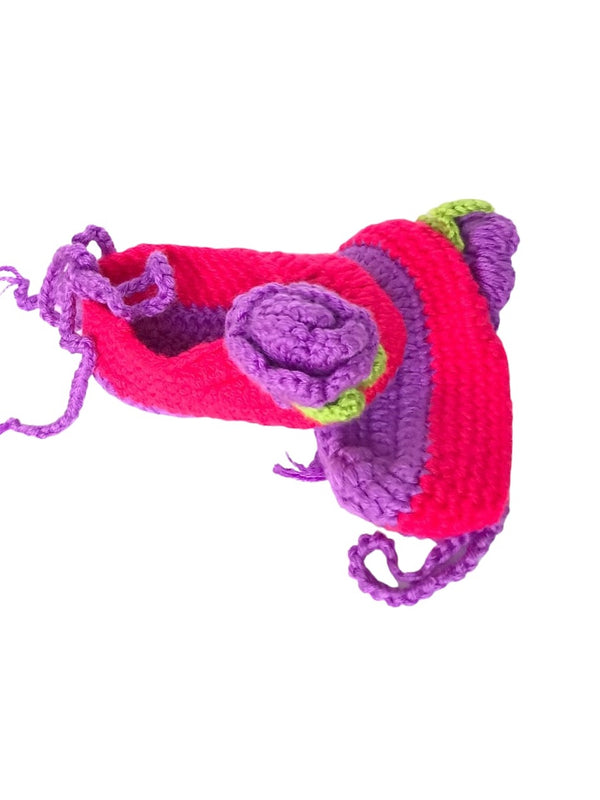 Newborn Baby Handmade Prewalker Booties 9-12 Months