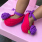 Newborn Baby Handmade Prewalker Booties 9-12 Months