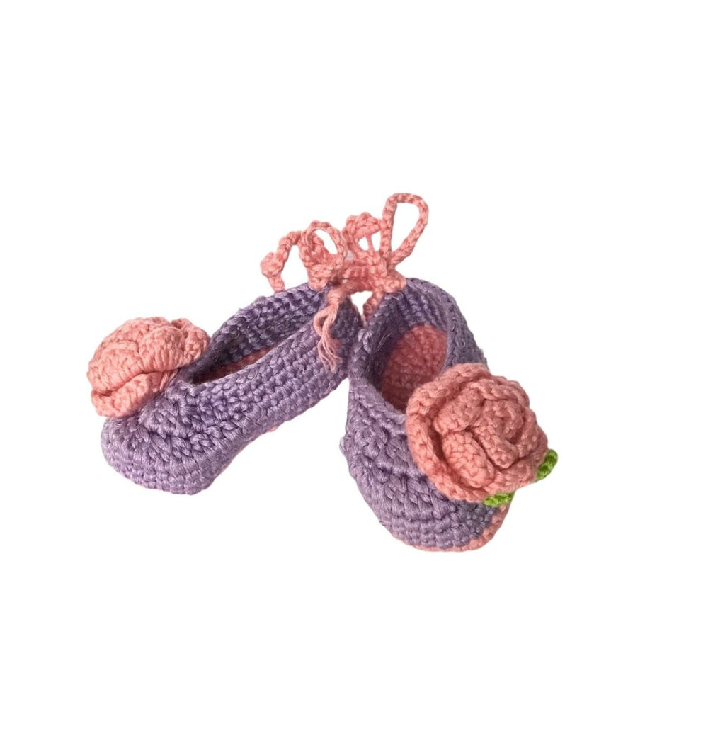 Newborn Baby Handmade Prewalker Booties 9-12 Months