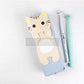 Canvas Pouches Cases Travel/ Office Stationary/ Pencil Pen/ Cosmetic/ Multipurpose-Kitty