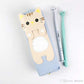 Canvas Pouches Cases Travel/ Office Stationary/ Pencil Pen/ Cosmetic/ Multipurpose-Kitty
