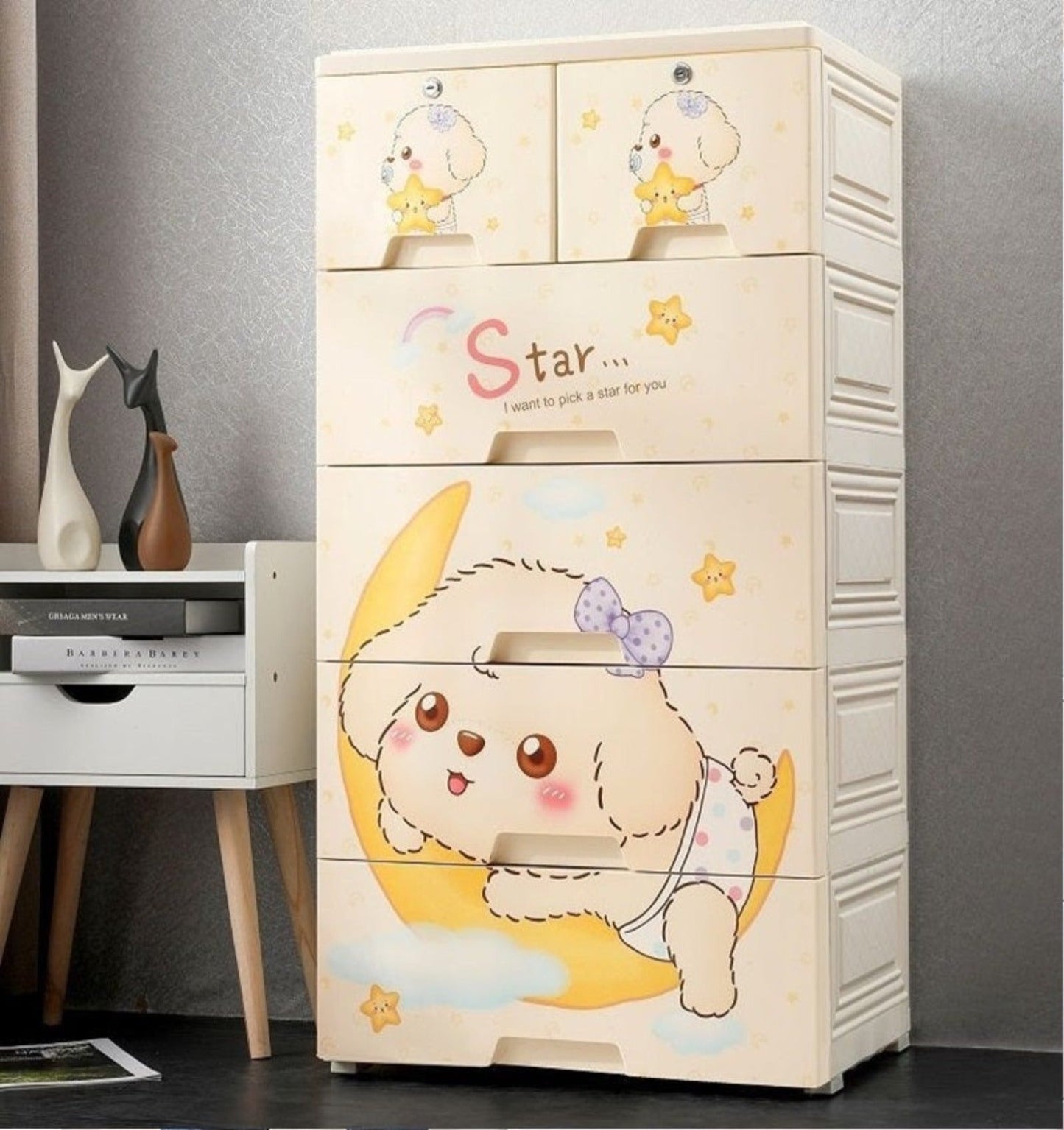 Star Moon Chest of Drawer