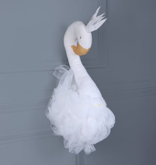 White Swan Wall Decor