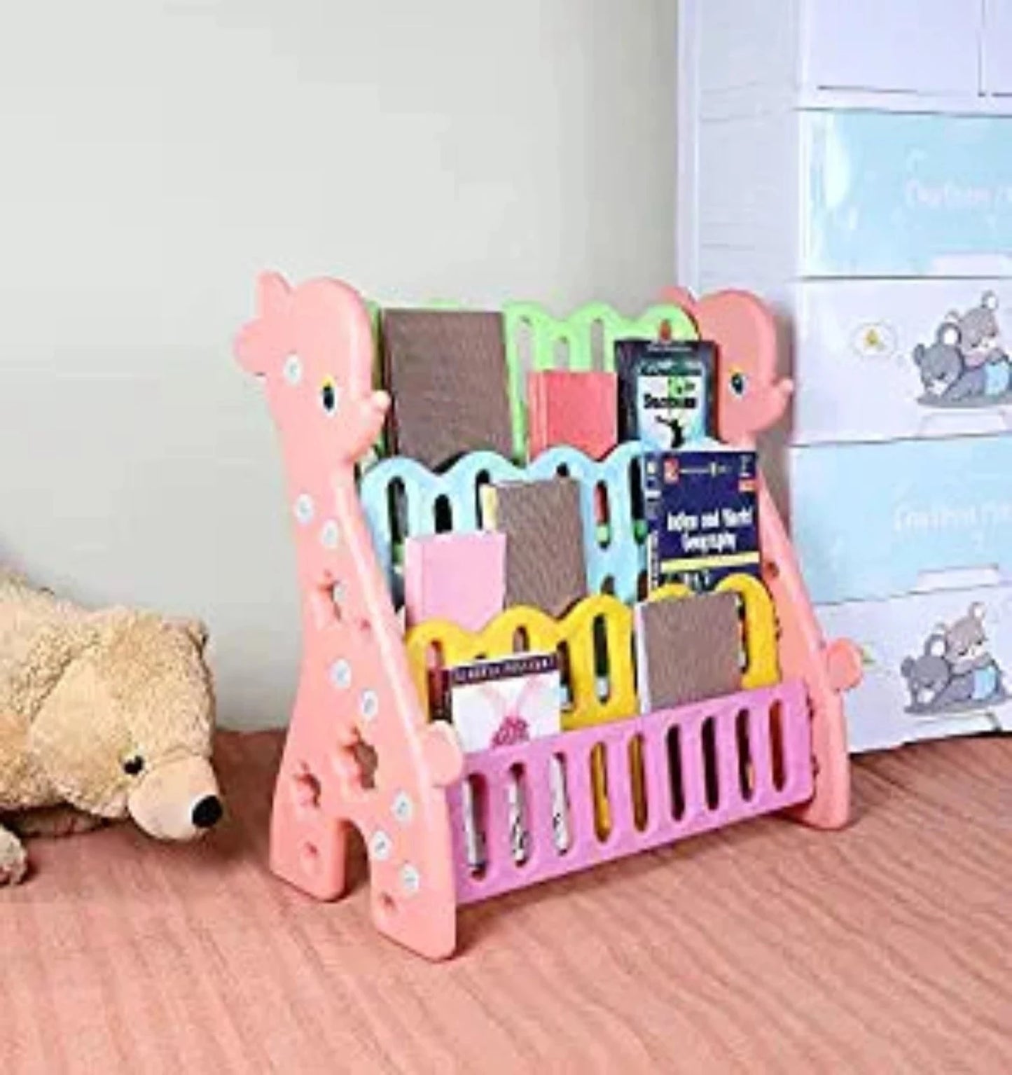 Book Rack Dark Pink