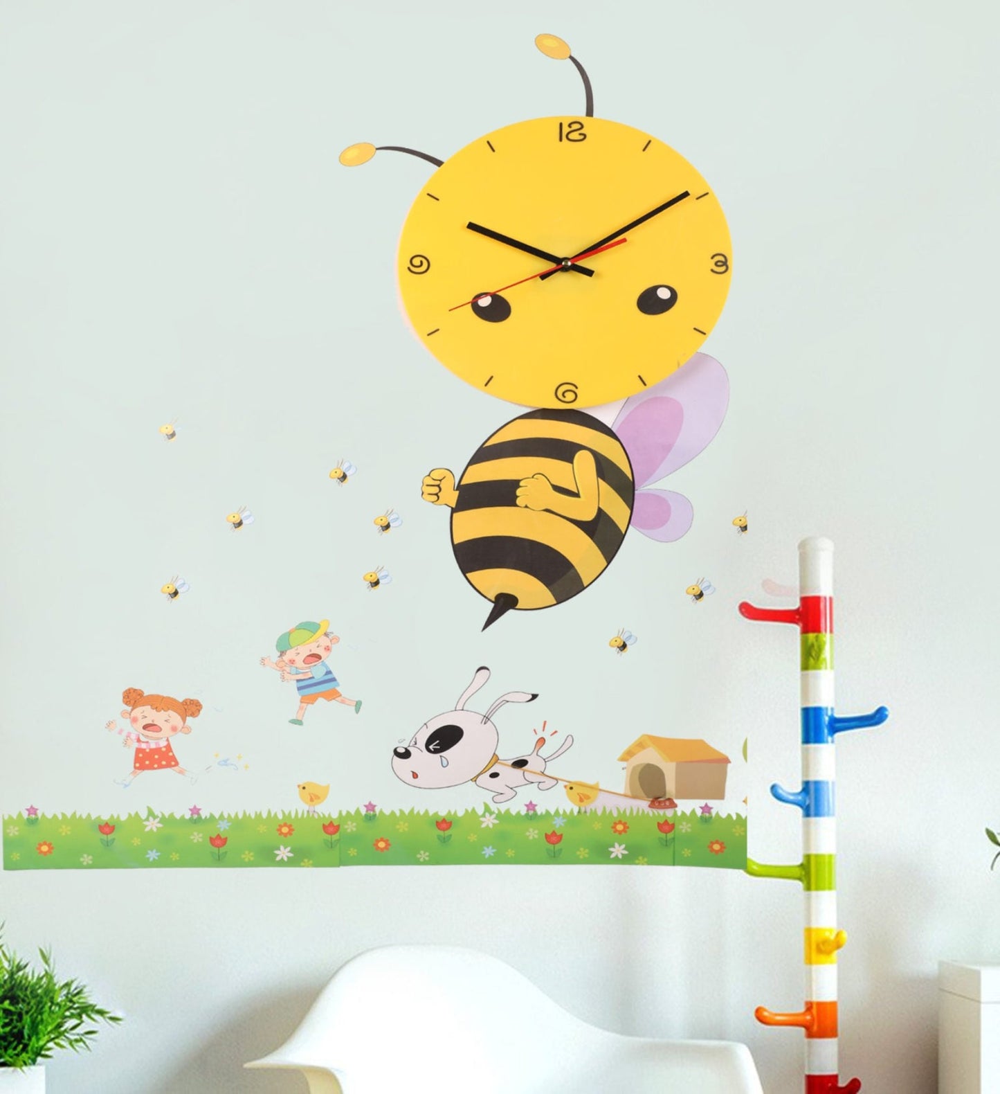 Wall Clock Bee