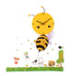 Wall Clock Bee