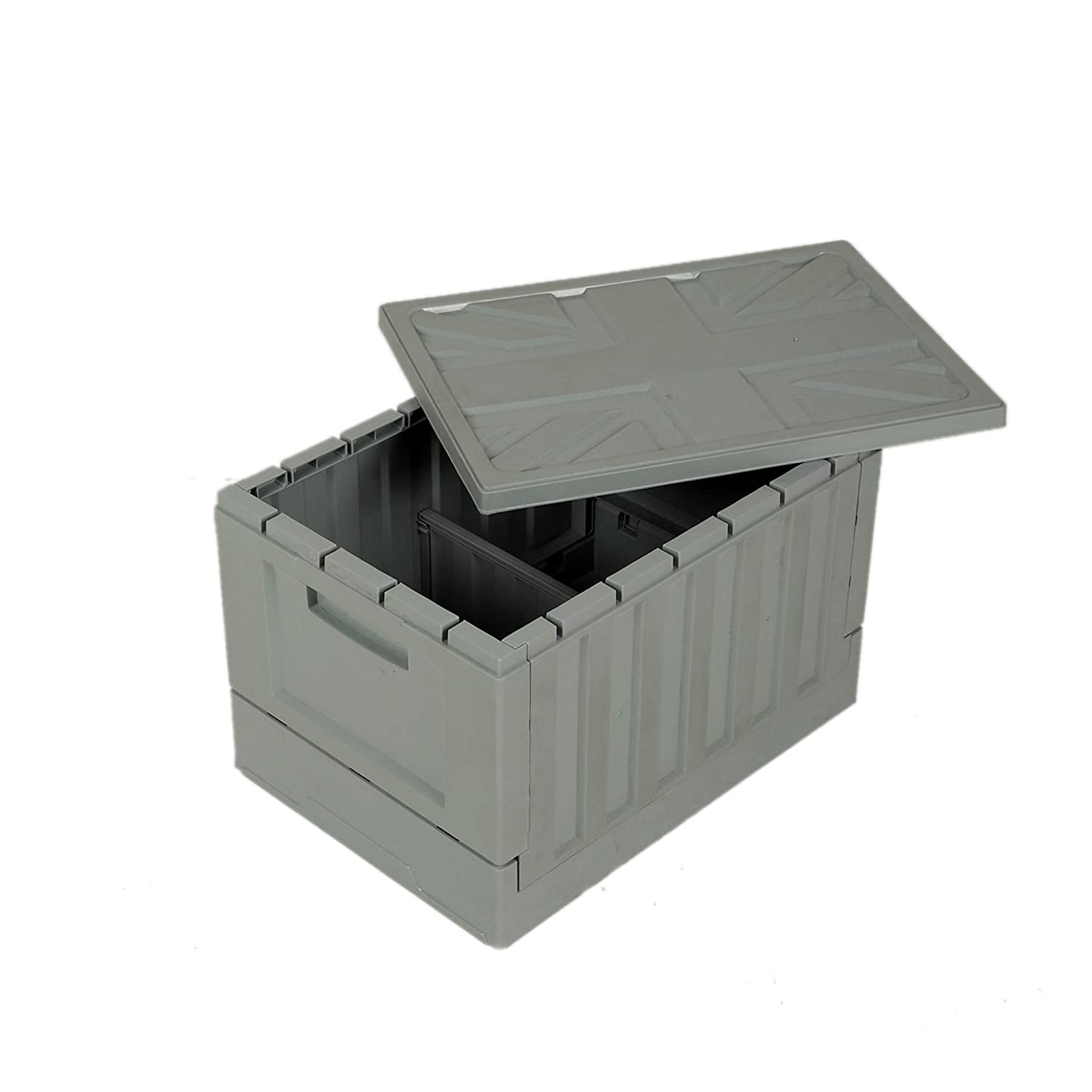Foldable Storage Box Grey (Small) – thetickletoe