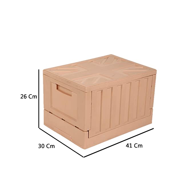 Foldable Storage Box Orange (Small)