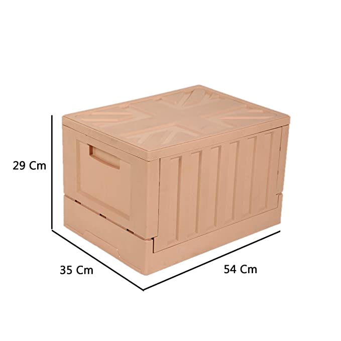 Foldable Storage Box Orange (Large)