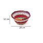 Multicolor Cotton Rope Basket 28L x 16W x 12H Cm Small