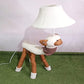 Alpaca Fabric Floor Lamp