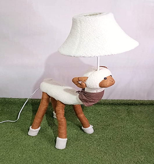 Alpaca Fabric Floor Lamp