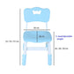 Height Adjustable Desk Chair Blue (2-10 yrs)